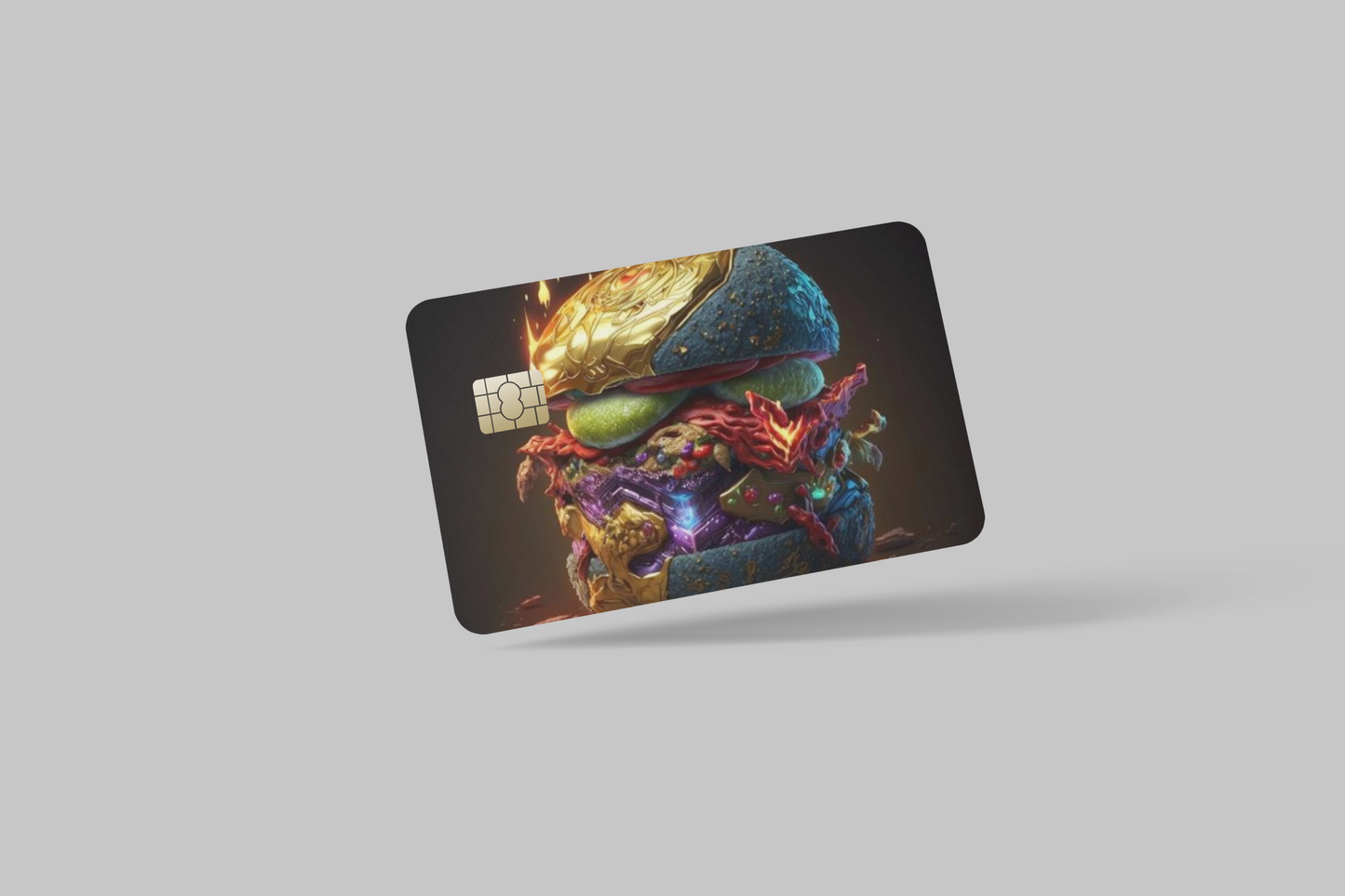 SUPERBURGER 2 PC, credit card skin & DEBIT CARD