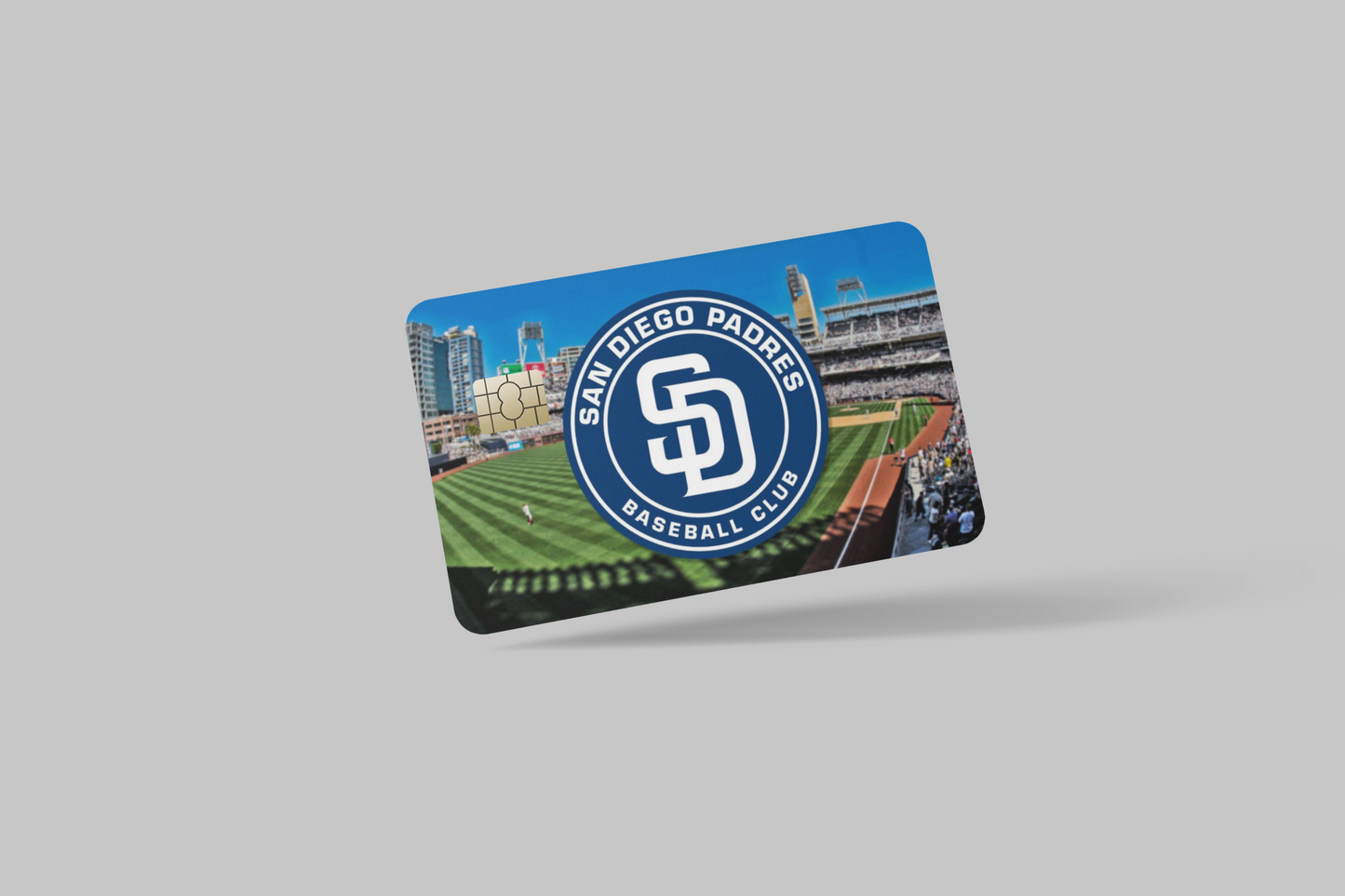 SAN DIEGO PADRES 2 PC credit card skin & DEBIT CARD