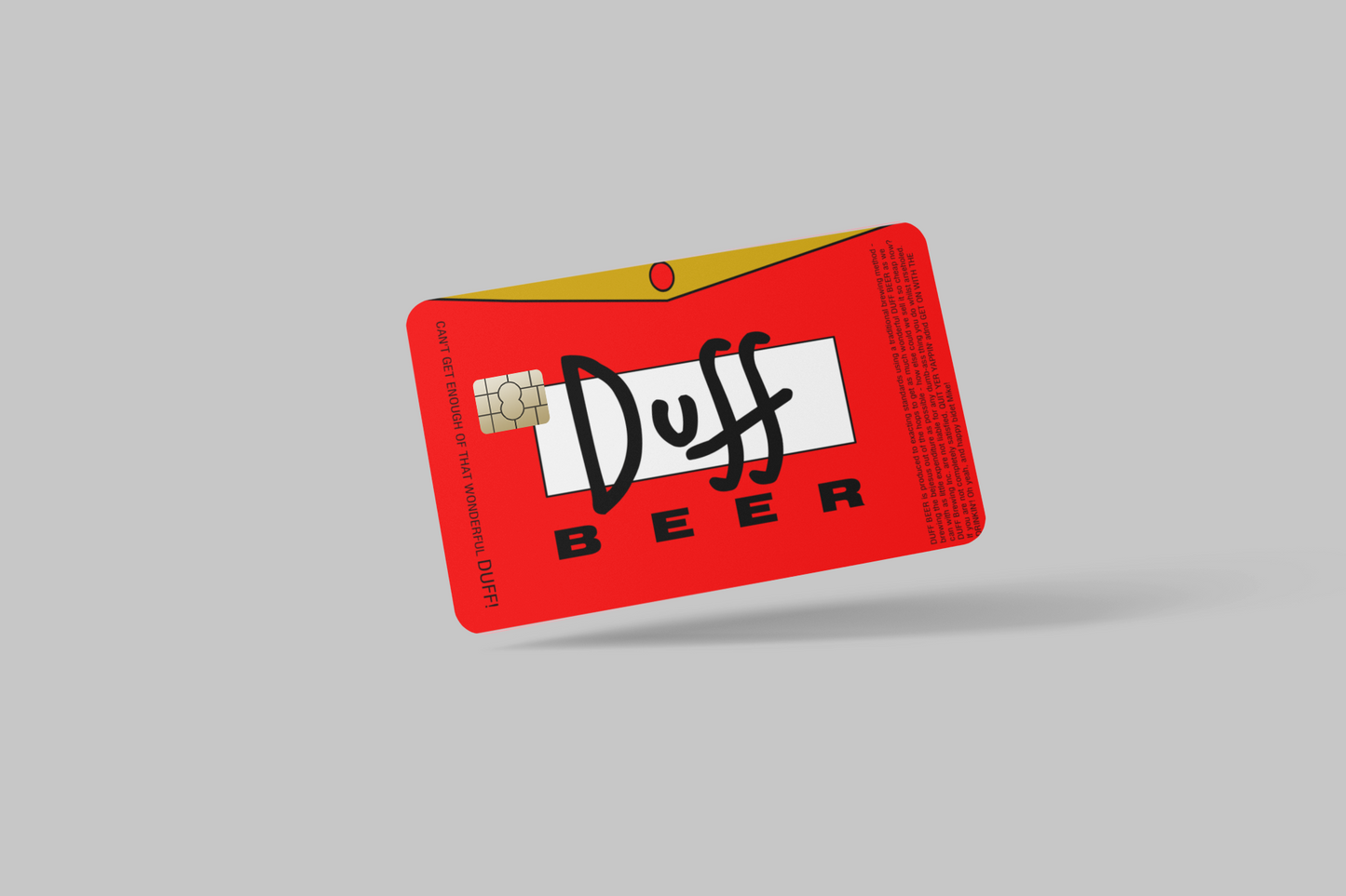 BEER 2 PC, credit card skin & DEBIT CARD