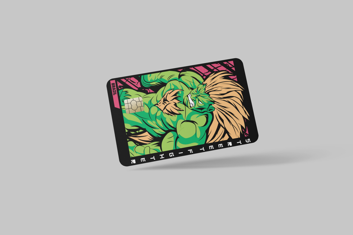 STREET FIGHTER 2 PC, credit card skin & DEBIT CARD