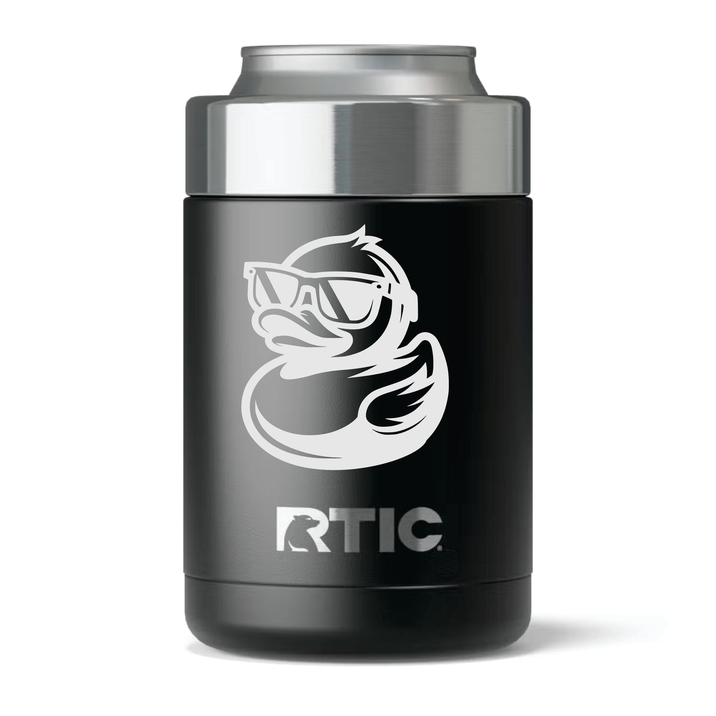 DUCK , RTIC Can Cooler, CUSTOM ANY COLOR, BEER OR SODA,COOL