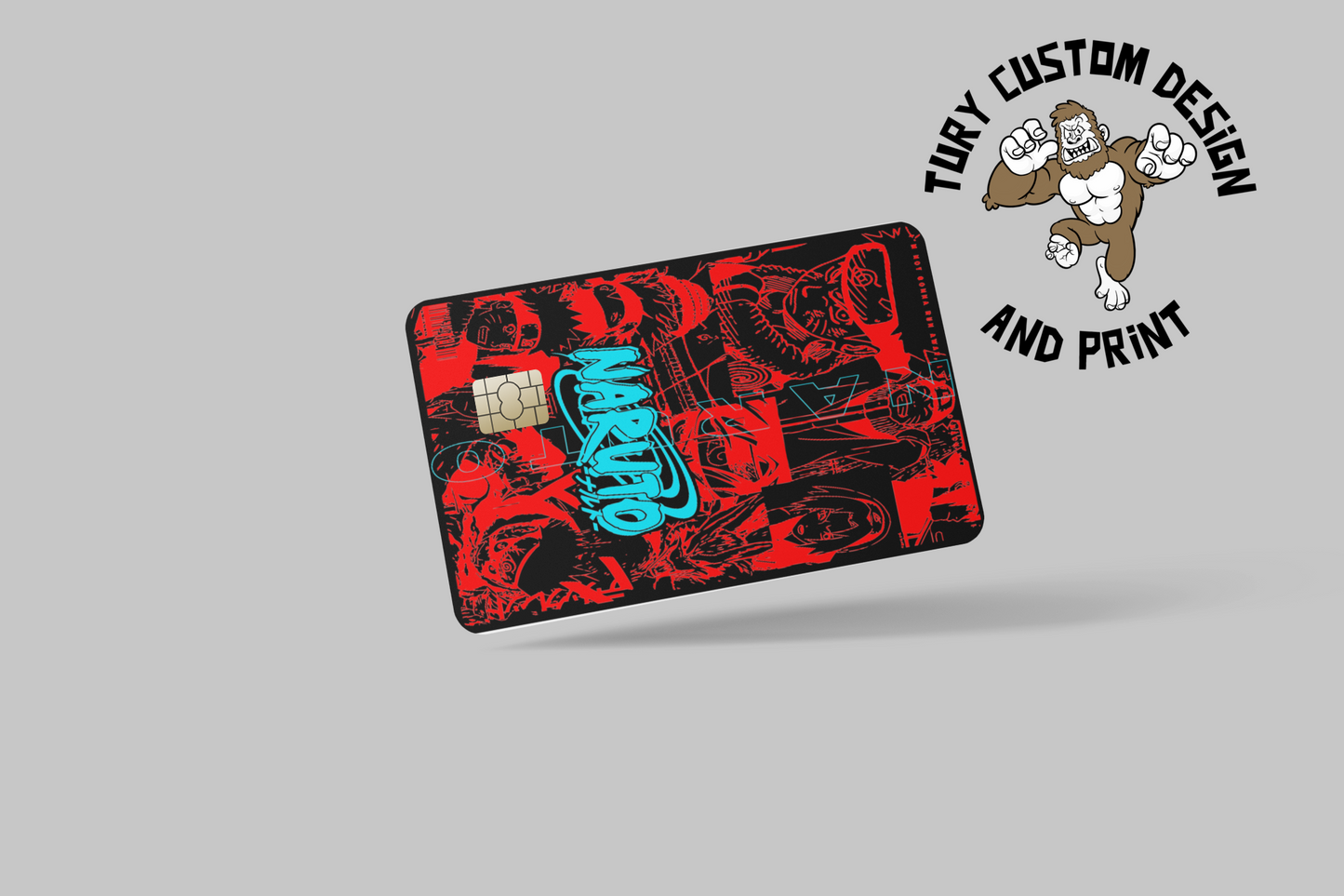 anime credit card sleeves ANIME 2023 2 PC, credit card skin & DEBIT CARD – Creative1981
